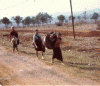 Montagnards walking