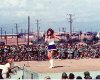 Raquel Welch entertaining the troops in Vietnam