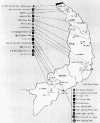 Unit locations - Summer 1969